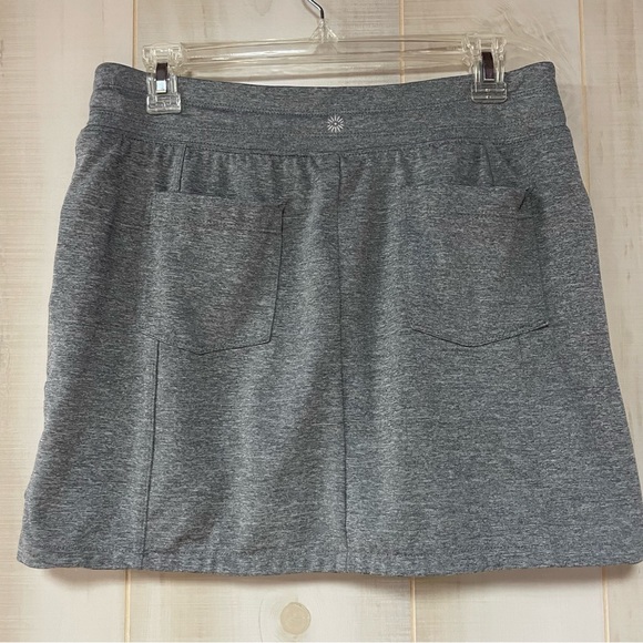 Tangerine Gray Athletic Drawstring Pocket Skorts Sz S - Picture 2 of 9